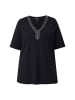 Ulla Popken Shirt in schwarz