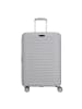 D&N Travel Line 4500 4 Rollen Trolley M 65 cm mit Dehnfalte grey