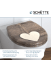 Franz Joseph Schütte Duroplast WC-Sitz WOOD HEART, mit Absenkautomatik und Schnellverschluss