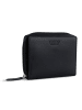 mano Don Andrea Geldbörse RFID Schutz Leder 12 cm schwarz