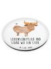 Mr. & Mrs. Panda magnet Sternzeichen Stier mit Spruch in Weiß