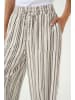 Kaffe Hose KAmilia Relaxed fit in Moonstruck / Black Stripe