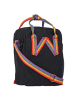 FJÄLLRÄVEN Kanken Rainbow Sling Umhängeriemen 15 cm in black-rainbow pattern