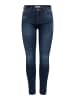 JACQUELINE de YONG Skinny Fit Jeans Stretch Hose JDYNEWNIKKI Röhrenjeans in Blau