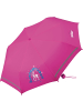 Scout Kinder-Taschenschirm Regenschrim mit reflektierenden Streifen pink Einhorn
