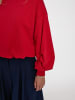 minus Sweatshirt in Haute Red
