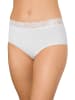 Nina von C. 6er Pack Damen Hüftslip in weiss