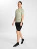 Newline Newline T-Shirt S/S Reflektierend Logo Nwlriverside Laufen Damen in AGATE GREY