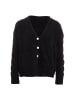 CARNEA Damen Strickjacke in Schwarz