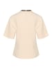 Soaked in Luxury T-shirt SLMagana Gerade Passform in Whitecap Gray
