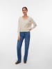 Vero Moda Strickpullover in Birch