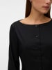 Vero Moda Popelin Hemd in Black