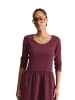 Marc O'Polo DENIM Jerseykleid flared in Mahagony Jam