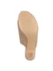 Ital-Design High-Heel Sandalette in Hellbraun