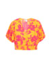 IZIA Women Top in yellow multicolor