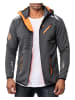 Geographical Norway Herren Regular Fit Softshelljacke  in Dark Grey