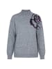 Studio Untold Pullover in grau melange