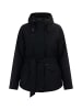 DreiMaster Klassik Damen Regenjacke - Recyceltes Material in Schwarz