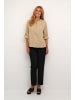 Kaffe Bluse langarm KAmilia Regular fit in Chinchilla