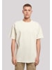 F4NT4STIC Heavy Oversize T-Shirt New York Orange OVERSIZE TEE in sand