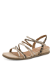Tamaris Sandale Sandalette in beige