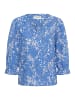 Cream Langarm-Bluse CRTiah Regular fit in Blue Toile