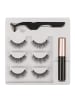 Paloma Beauties Magnetische falsche Wimpern 12-18-12 mm, 3 Paar in Schwarz