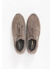 VITAFORM Veloursleder Sneaker in dunkeltaupe
