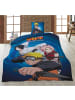 Naruto Naruto Bettwäsche Flanell 140x200 cm + Kissenbezug 65x65 cm Anime in Blau
