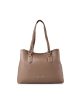 Valentino Brixton Shopper Tasche 37 cm in taupe