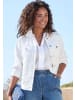 LASCANA Jeansjacke in weiß