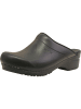 Sanita Comfortwear Clog "Original-Sonja Pu Open" in Schwarz