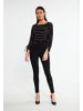 faina Damen Strickpullover in Schwarz