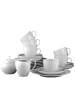 Seltmann Weiden 20er Set Kaffeeservice Rondo/Liane in weiß