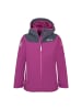 Trollkids Regenjacke Bergen in fresh berry/graphite