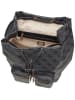 Guess Rucksack Manhattan II Flap in Coal Logo