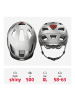 ABUS Fahrradhelm Hyban 2.0 - in signal silver