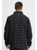 INDICODE Hemdjacke 25326MM Modische karierte Hemdjacke mit Futter in Grau