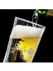 Mr. & Mrs. Panda Bier Glas Axolotl Glücklich ohne Spruch in Transparent