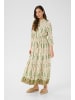 Cream Kleid CRAlora A-shape in Light Green Flower