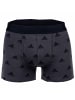 adidas Boxershort 3er Pack in Grau/Schwarz