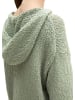 Marc O'Polo Strick-Hoodie loose cropped in Fresh Sage