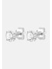 Ethische Diamanten Ohrringe aus 375 Weißgold mit Lab Grown Diamant