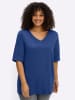 sheego Shirt in royalblau