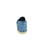 Verbenas Carmen Glitter Slipper Blau