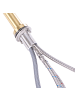 Beliani Küchenarmatur JUJUY in Gold - (W) 23 x (H) 46 x (L) 5 cm
