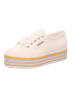 Superga Damen- Schnürschuhe 2790 - MULTICOLOR COTW in weiss