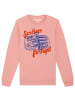 wat? Apparel Sweatshirt sa in Canyon Pink