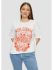 QS T-Shirt in 01D0_weiß