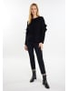 usha WHITE LABEL Damen Pullover in Schwarz